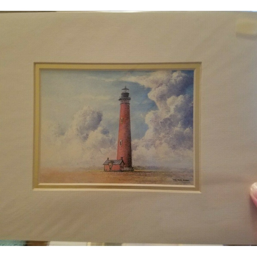 North Carolina Lighthouse - Currituck Beach Lighthouse Print